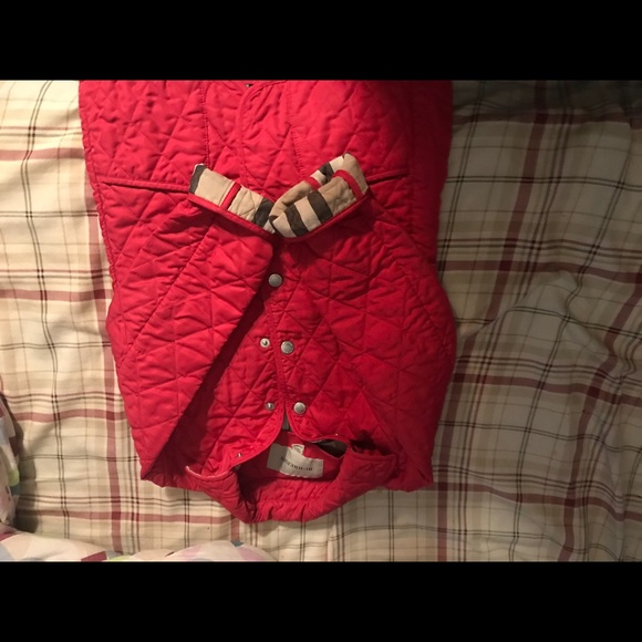 SOLD Burberry jacket sz 8 - Picture 2 of 5